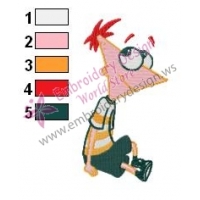 Phineas Flynn Embroidery Design